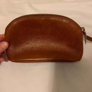 Madewell Leather Makeup Bag